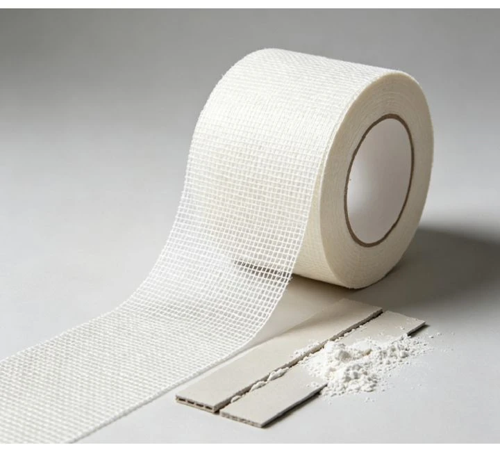 Fita adesiva de fibra de vidro para gesso